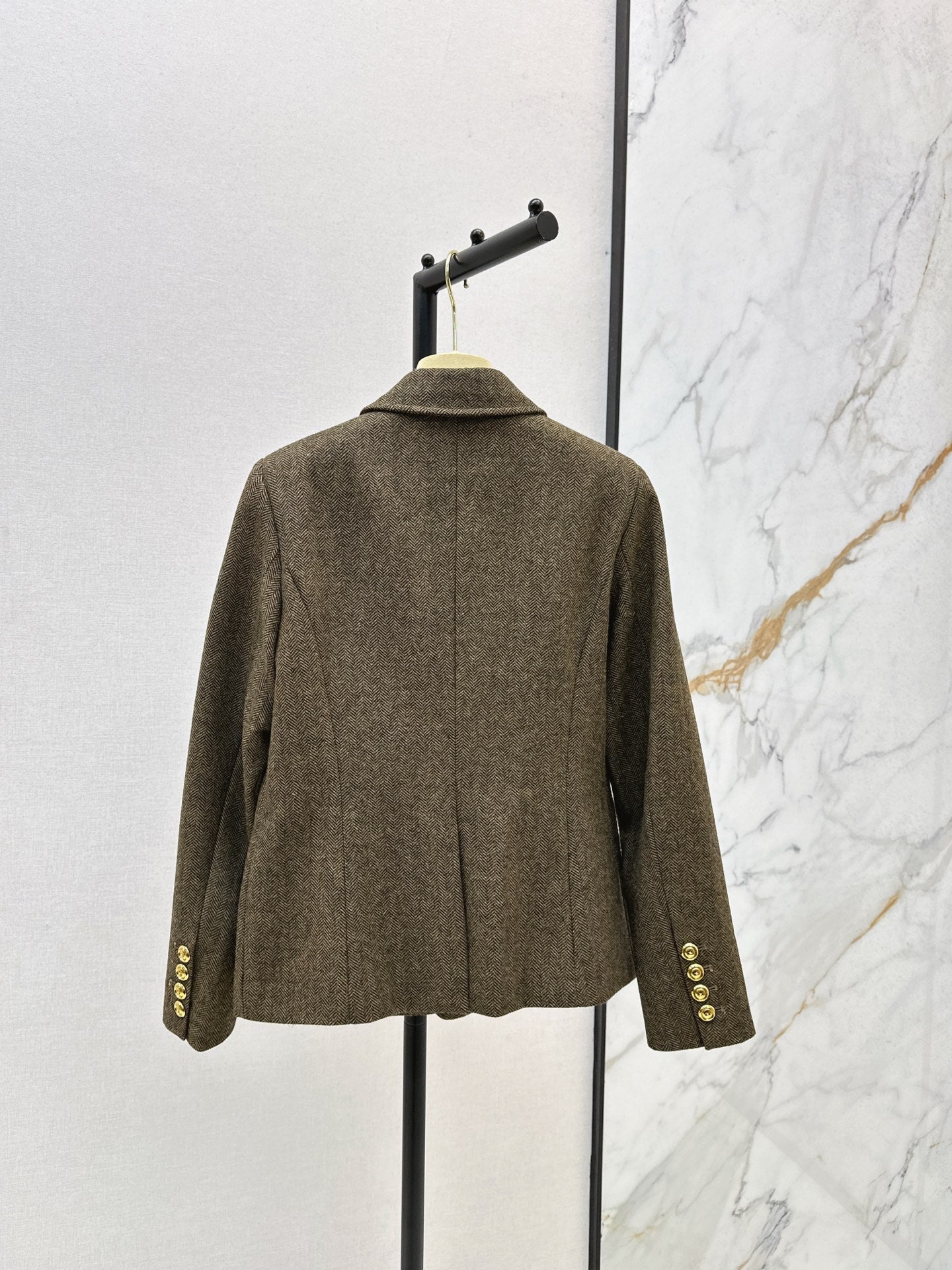 25 New wool collar jacket