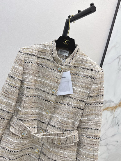 25 New socialite style woven jacket