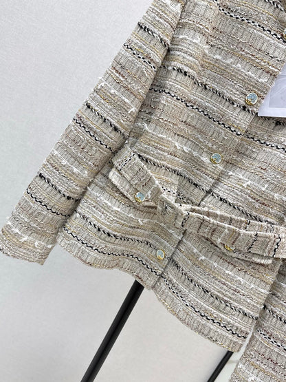 25 New socialite style woven jacket