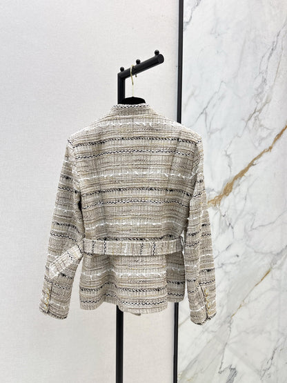 25 New socialite style woven jacket