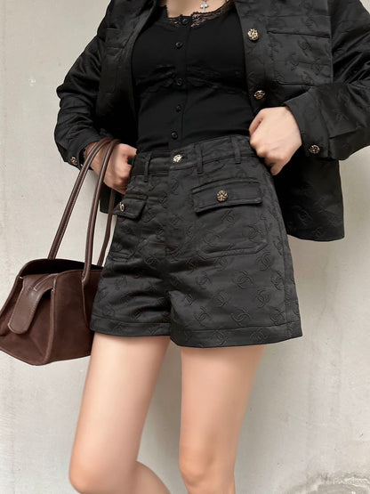 25 New jacquard logo shorts