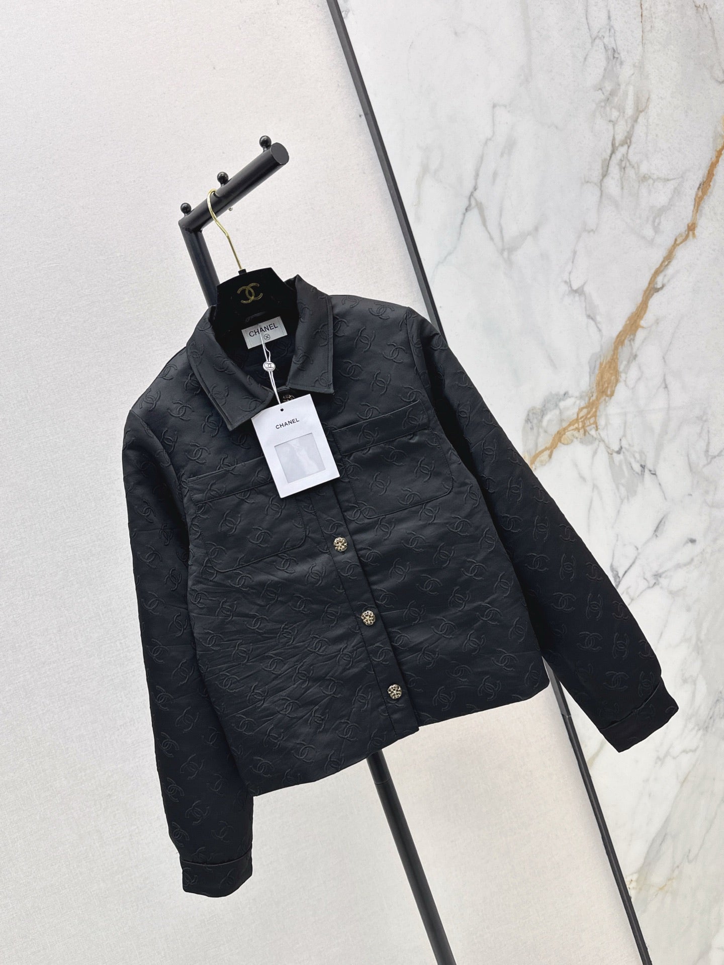 25 New jacquard logo jacket