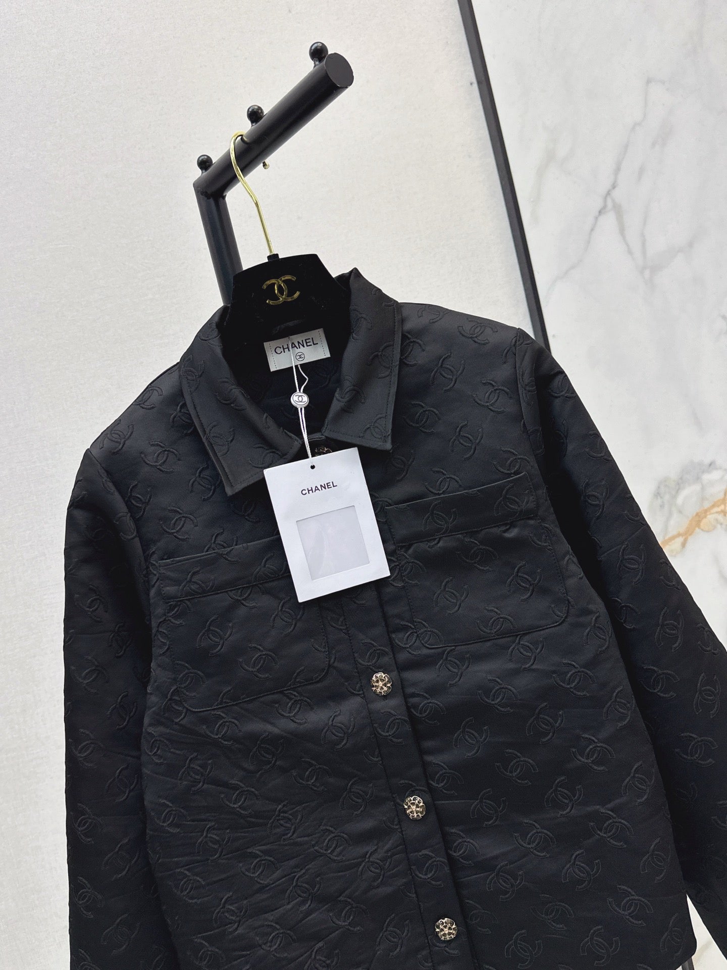 25 New jacquard logo jacket