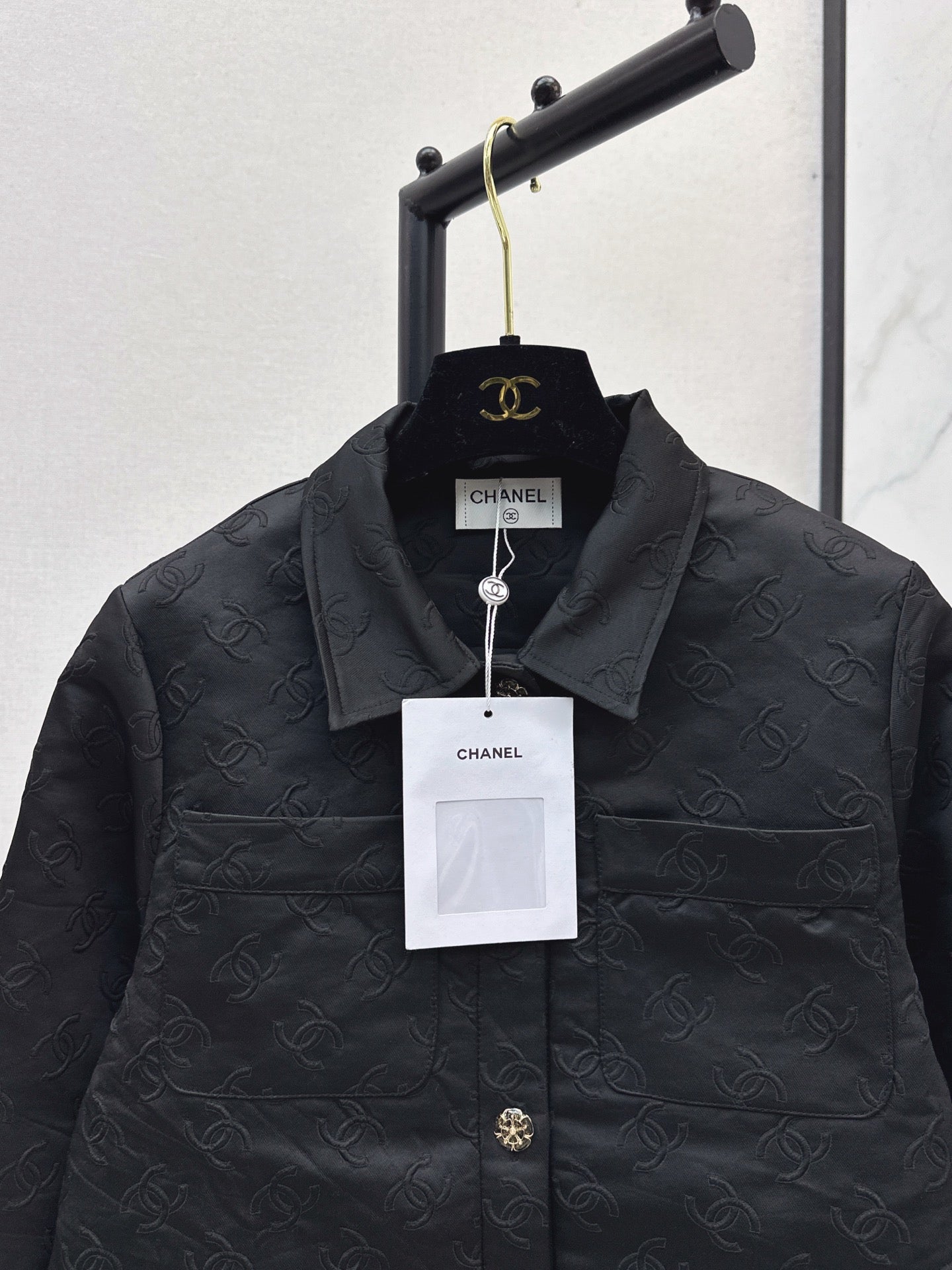 25 New jacquard logo jacket