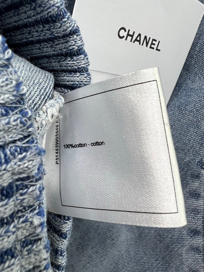 Letter Heart Embroidered Denim Jacket