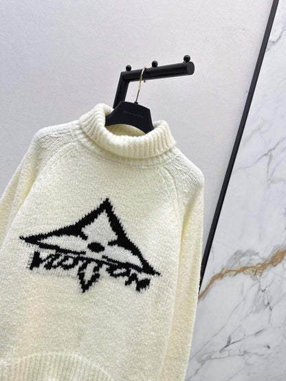 Turtleneck wool sweater