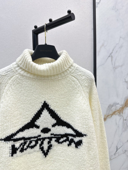 Turtleneck wool sweater