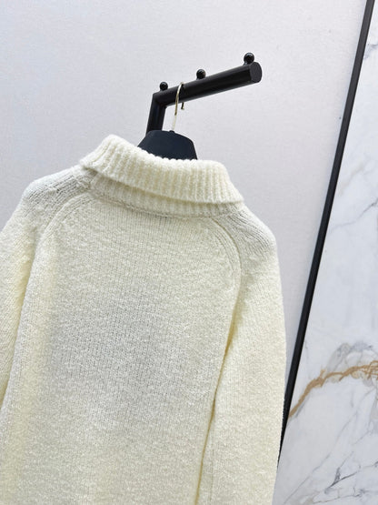 Turtleneck wool sweater