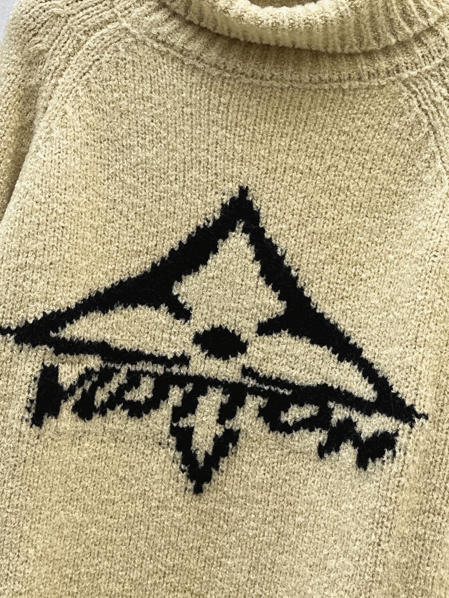 Turtleneck wool sweater