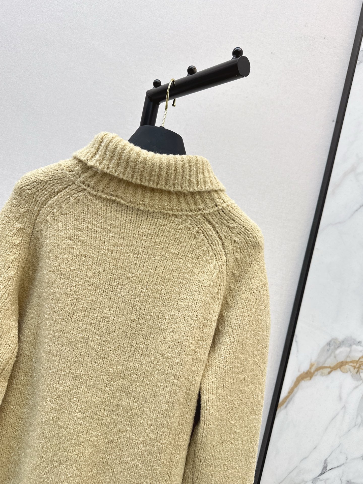Turtleneck wool sweater