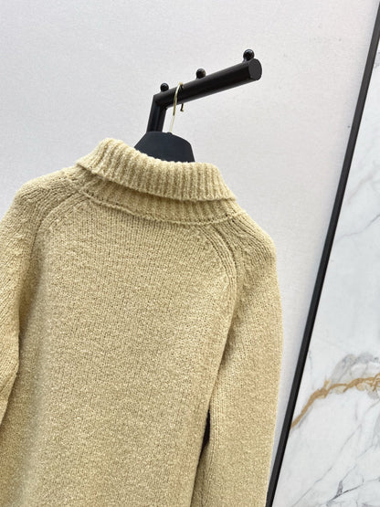 Turtleneck wool sweater