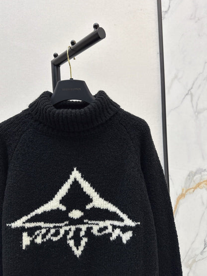 Turtleneck wool sweater