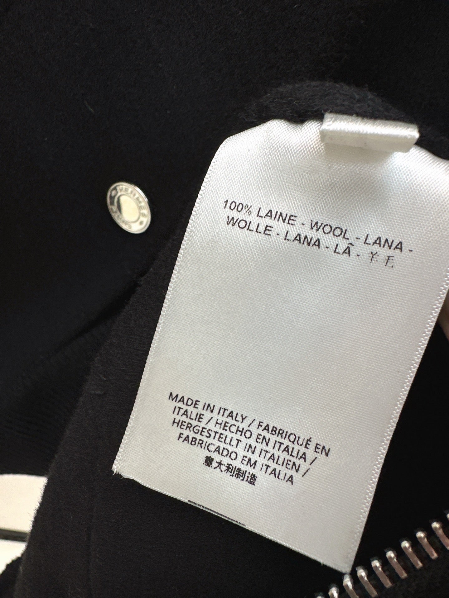 Wool double-faced vest jacket