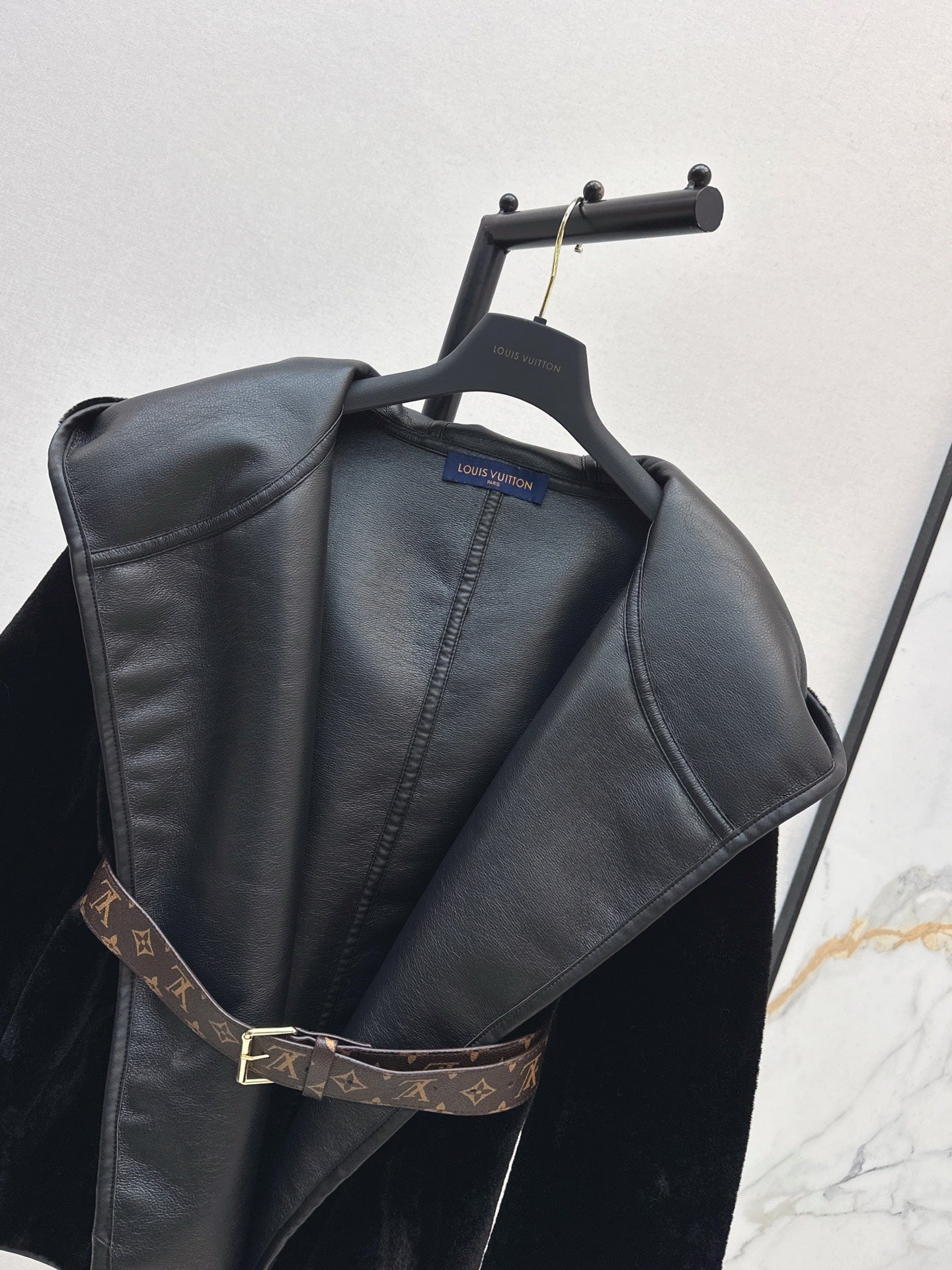 New fur wrap short coat