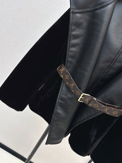 New fur wrap short coat