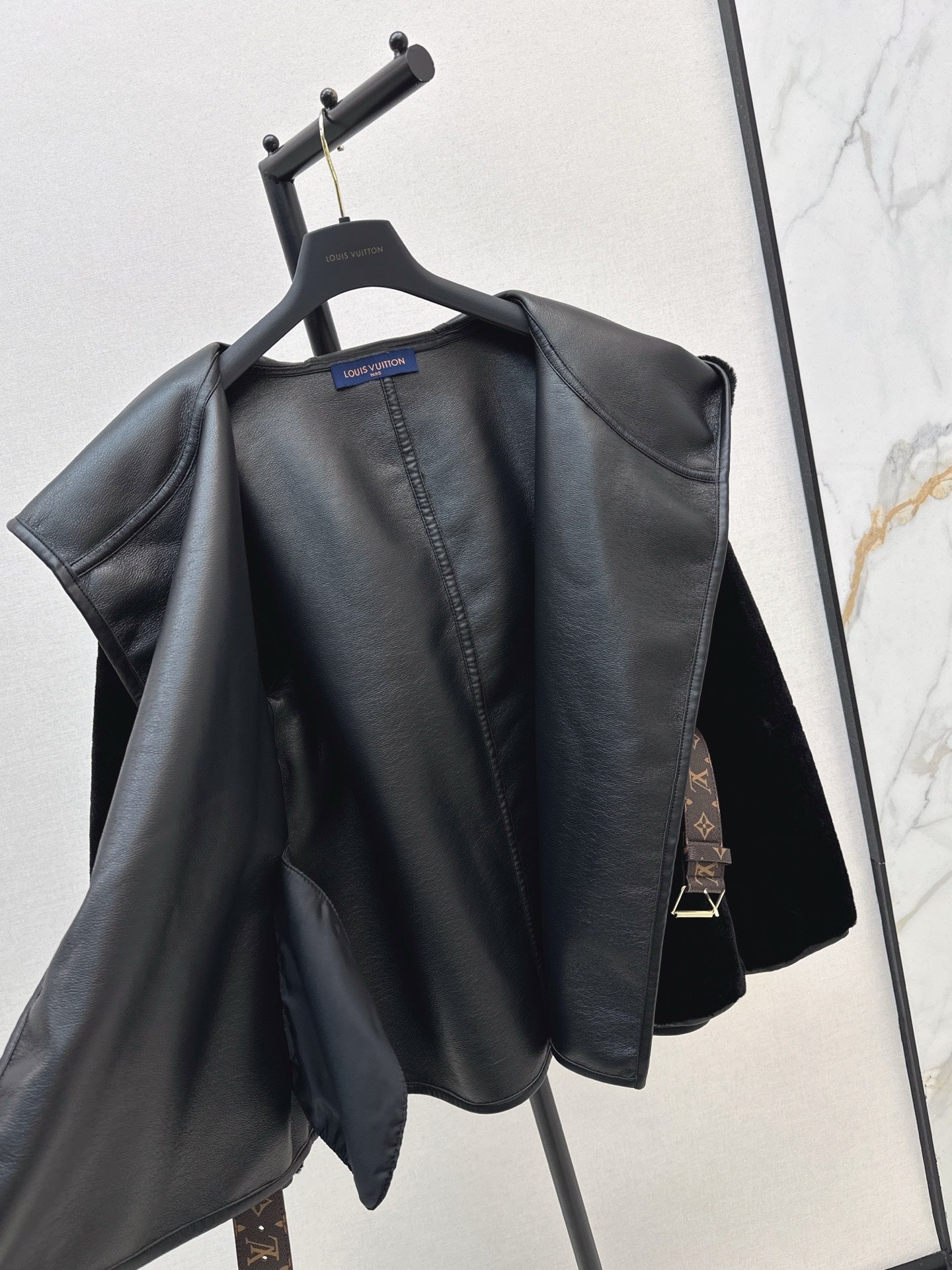 New fur wrap short coat