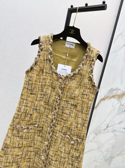 Woven sleeveless dress