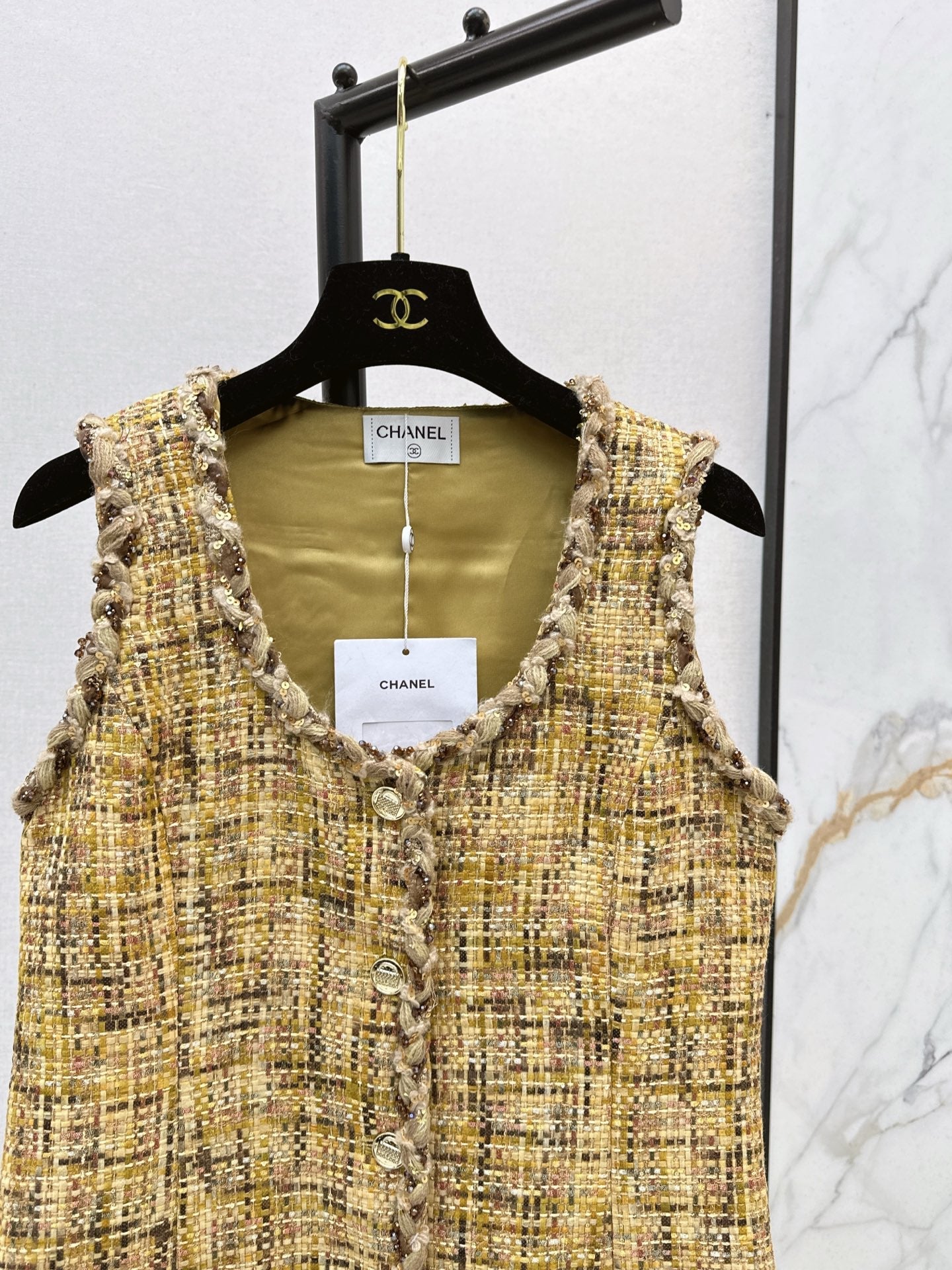 Woven sleeveless dress