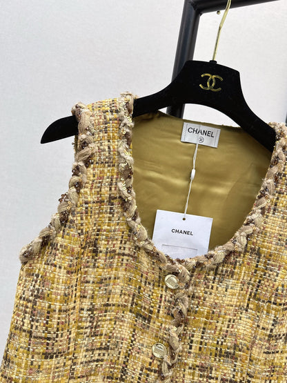 Woven sleeveless dress