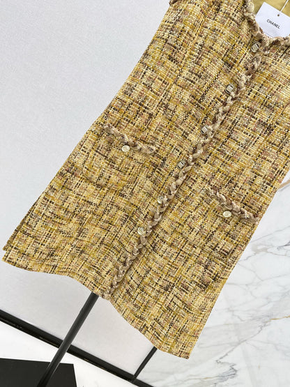 Woven sleeveless dress