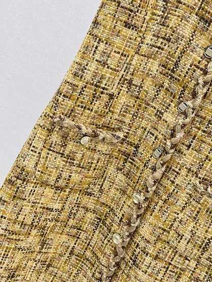 Woven sleeveless dress