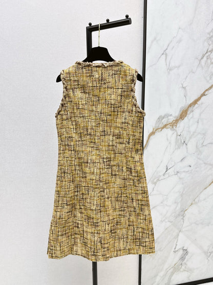 Woven sleeveless dress