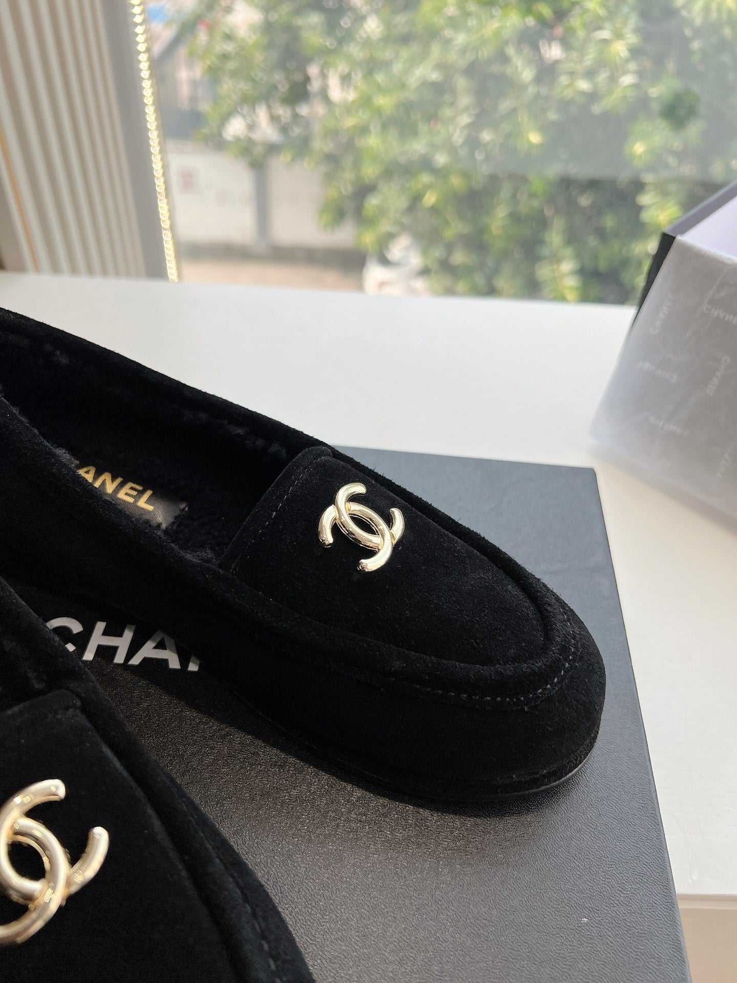 25fw new wool flat shoes