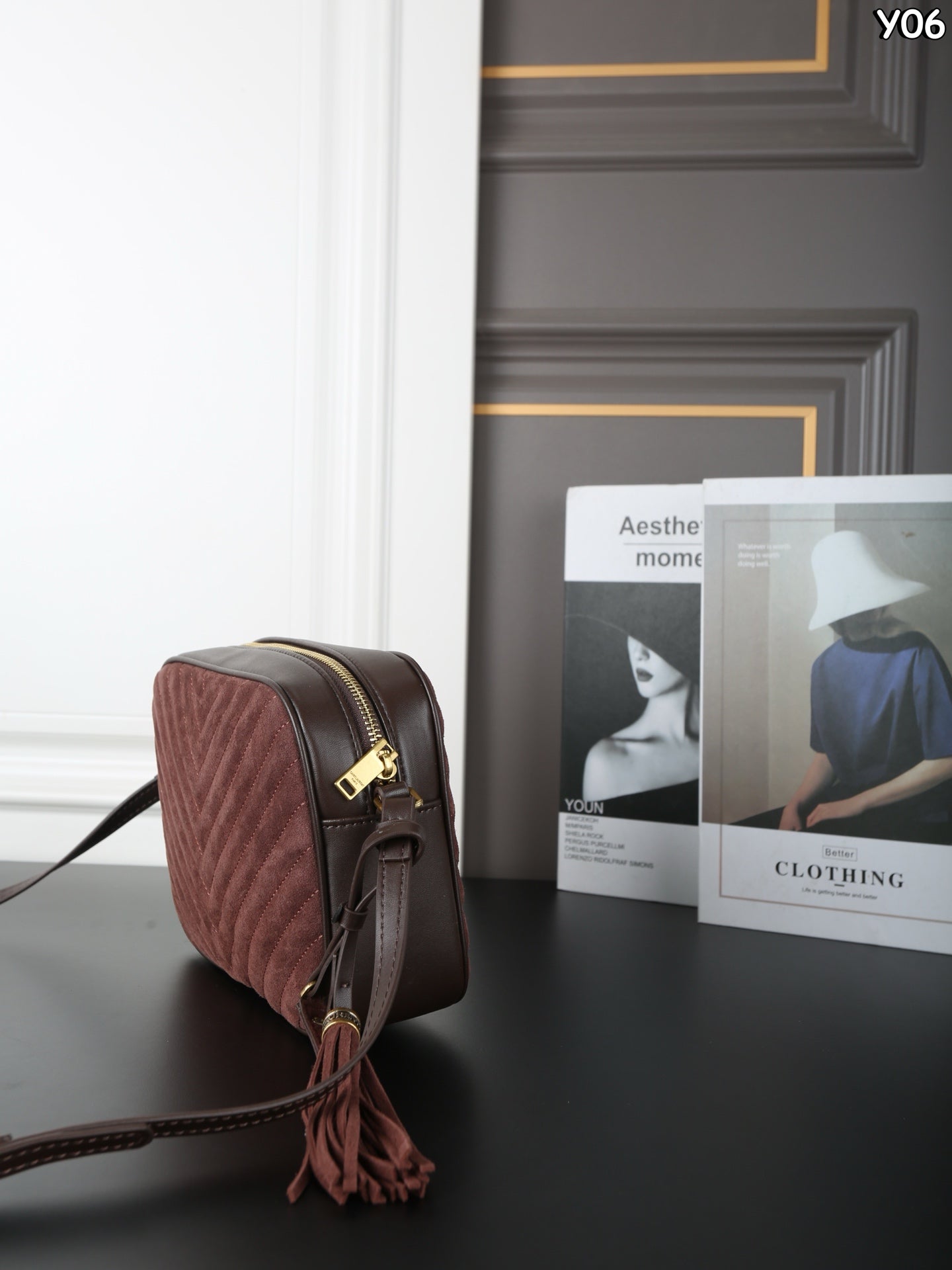 25 new suede crossbody shoulder bag