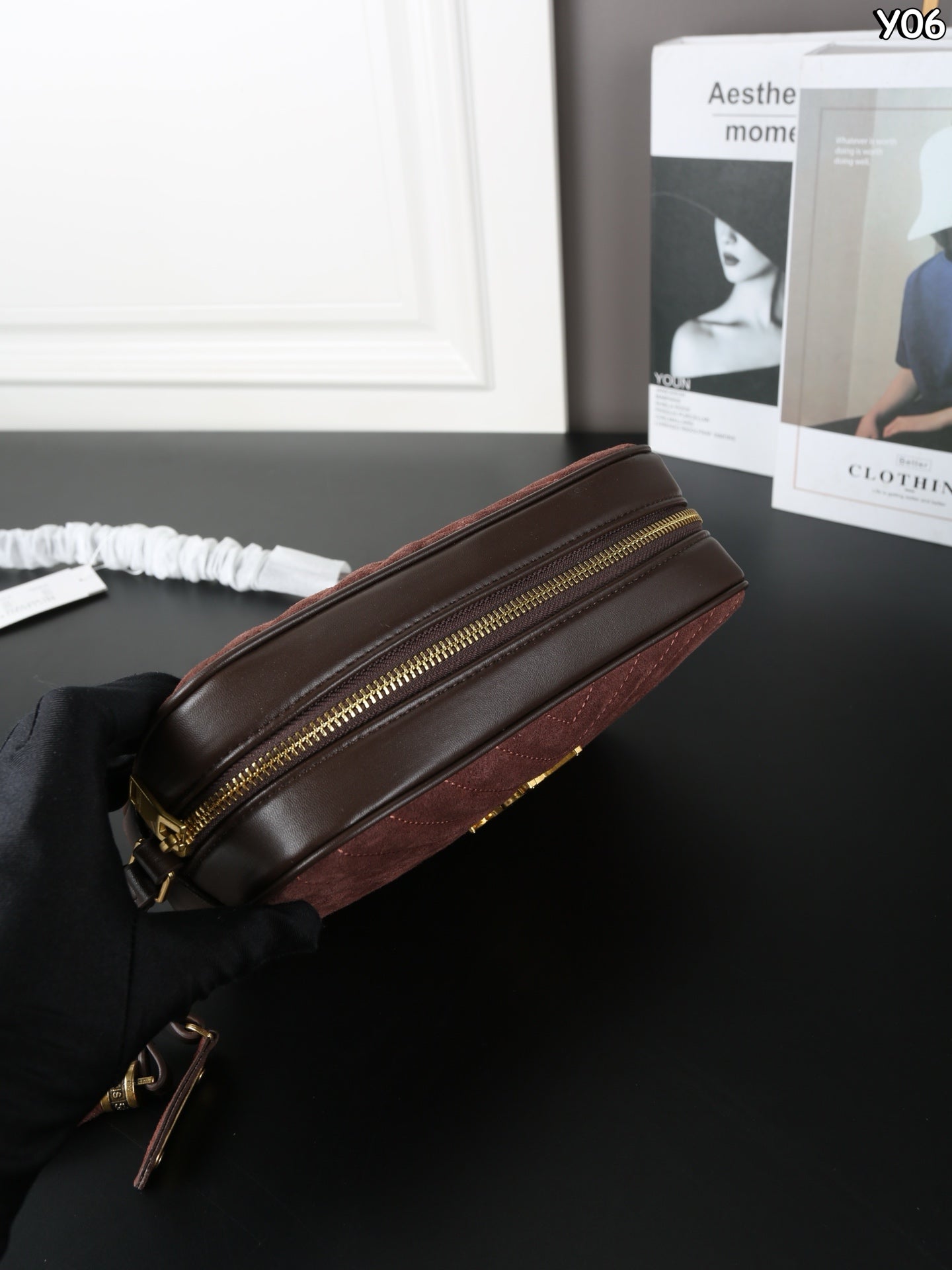 25 new suede crossbody shoulder bag