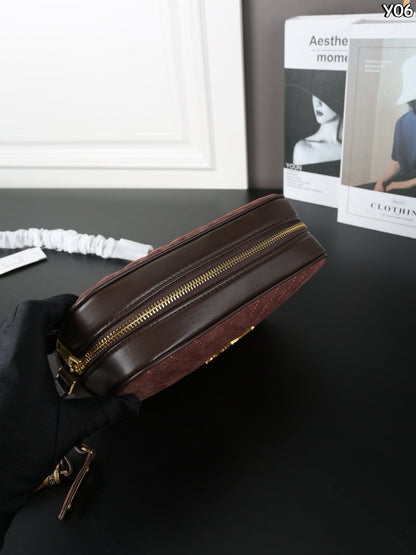 25 new suede crossbody shoulder bag