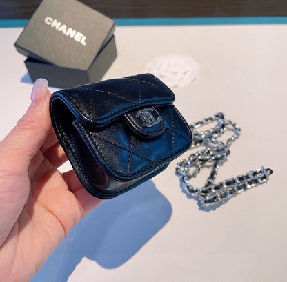 Classic Lingge Earphone Bag