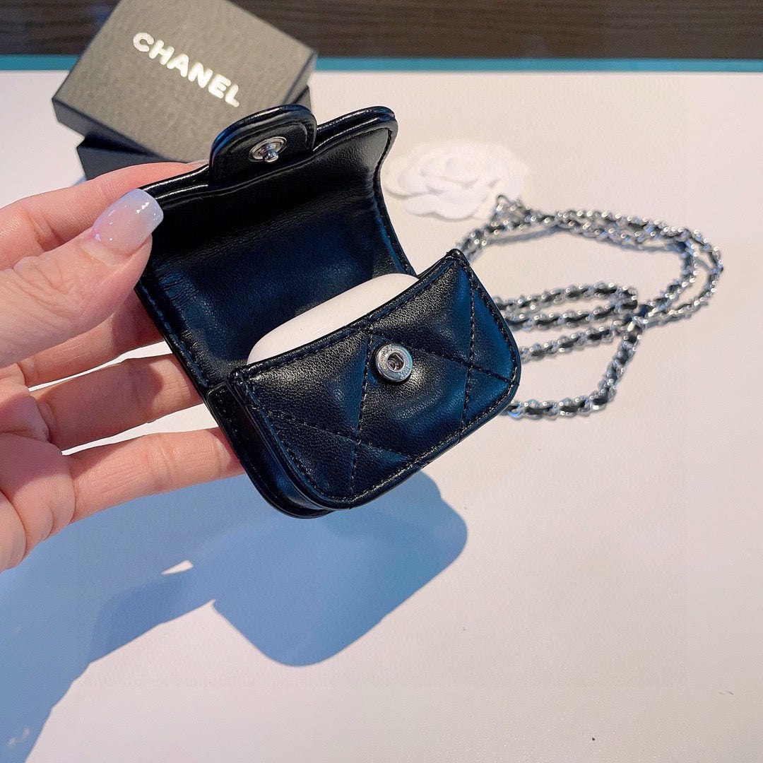 Classic Lingge Earphone Bag