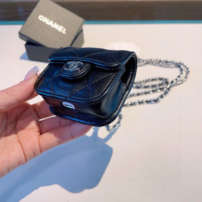 Classic Lingge Earphone Bag