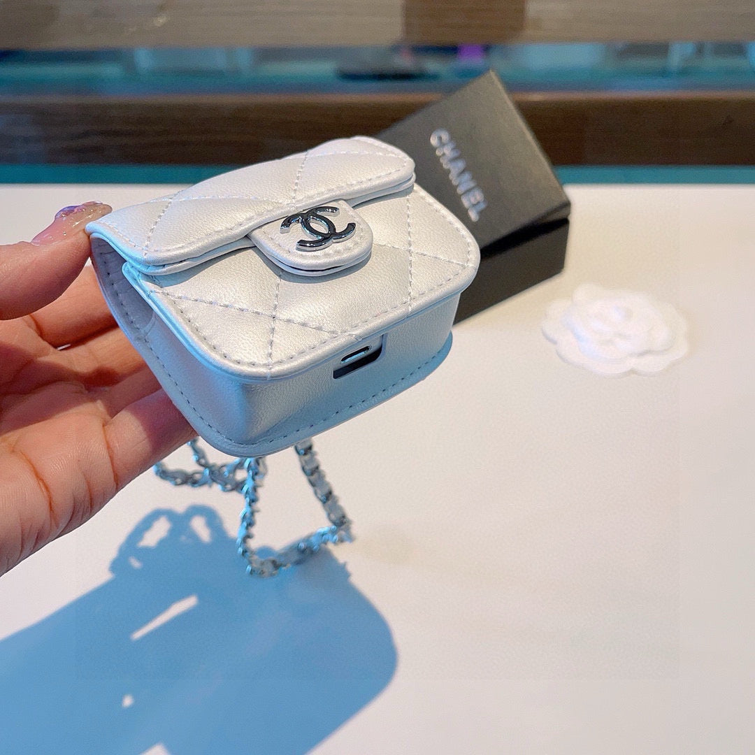 Classic Lingge Earphone Bag