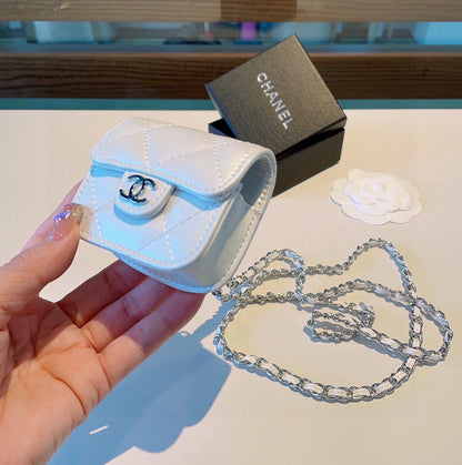 Classic Lingge Earphone Bag