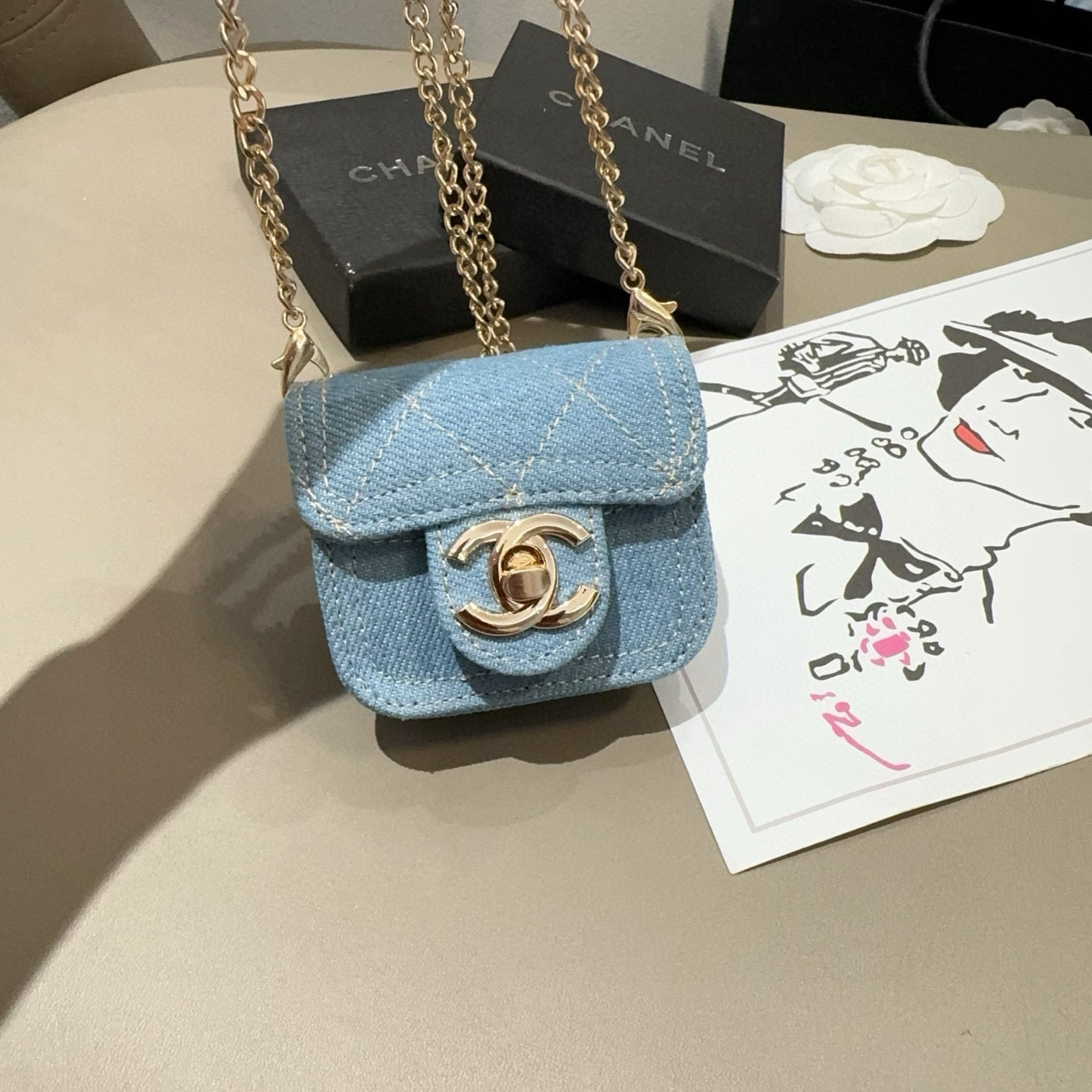 Cowboy headphone bag decoration