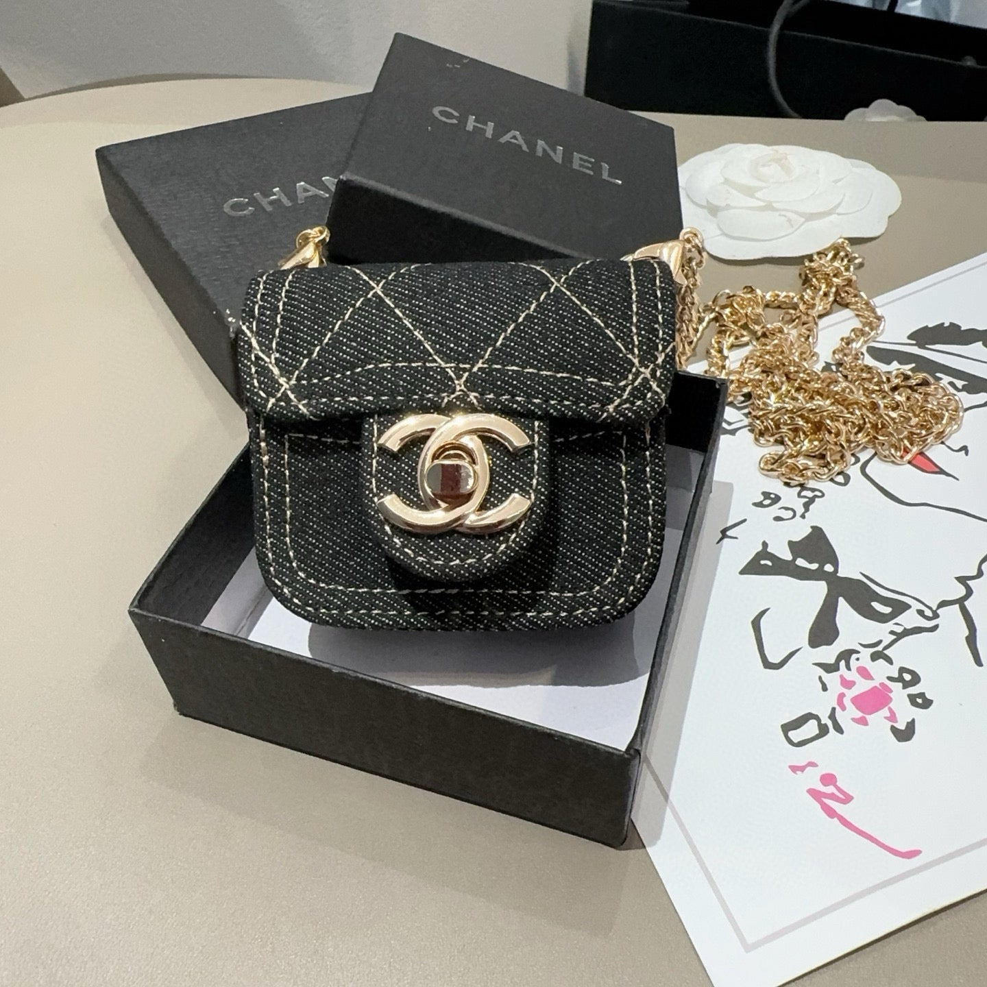 Cowboy headphone bag decoration