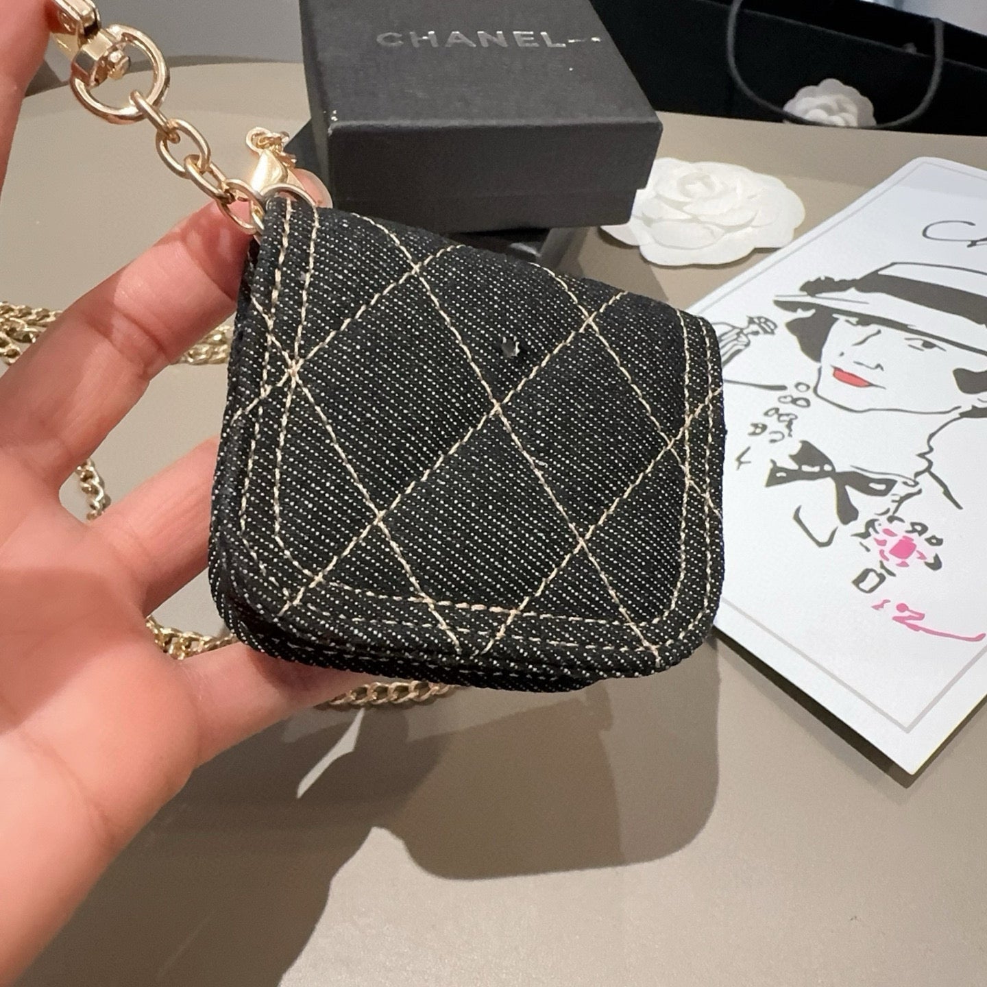 Cowboy headphone bag decoration