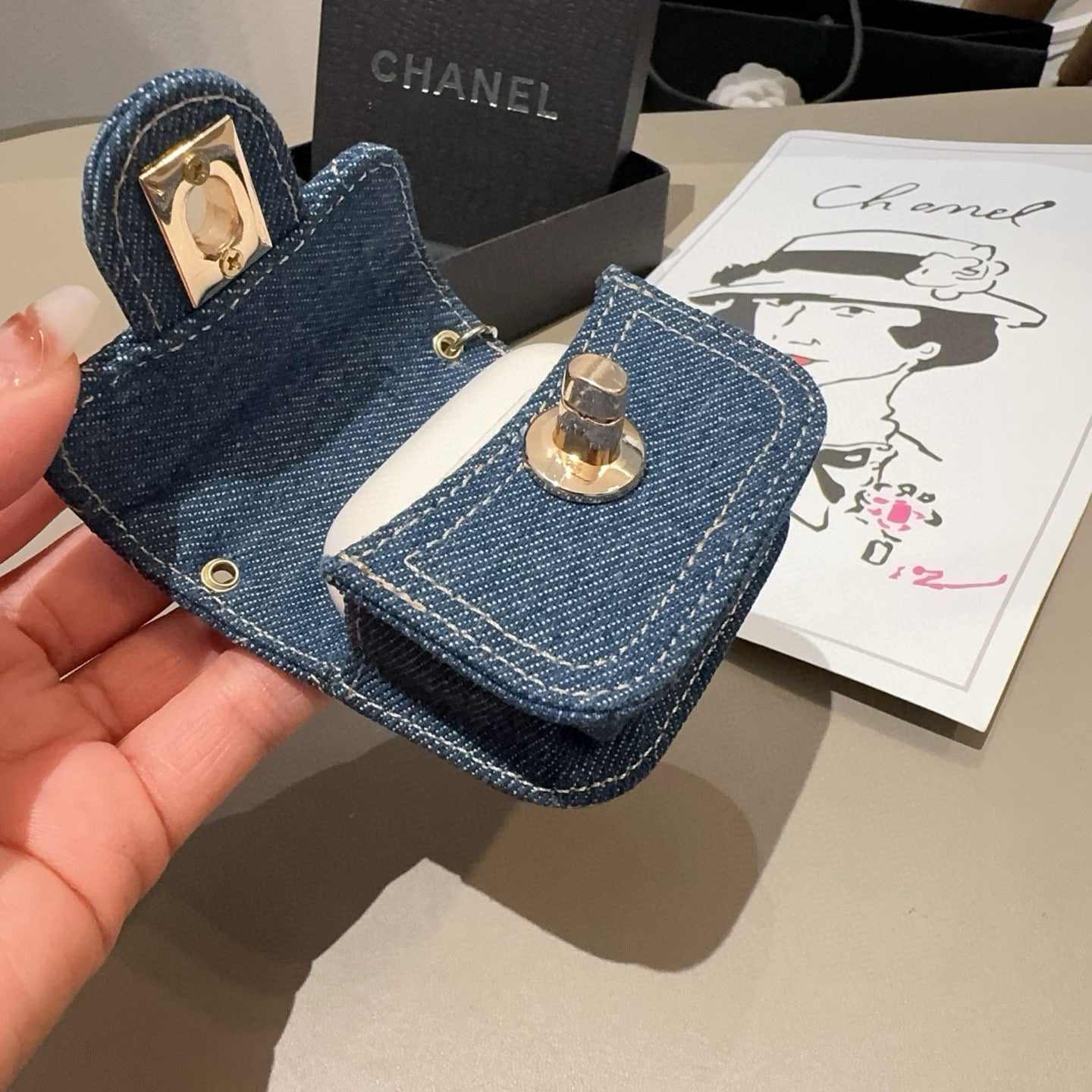 Cowboy headphone bag decoration