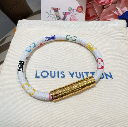 Vintage leather rope bracelet