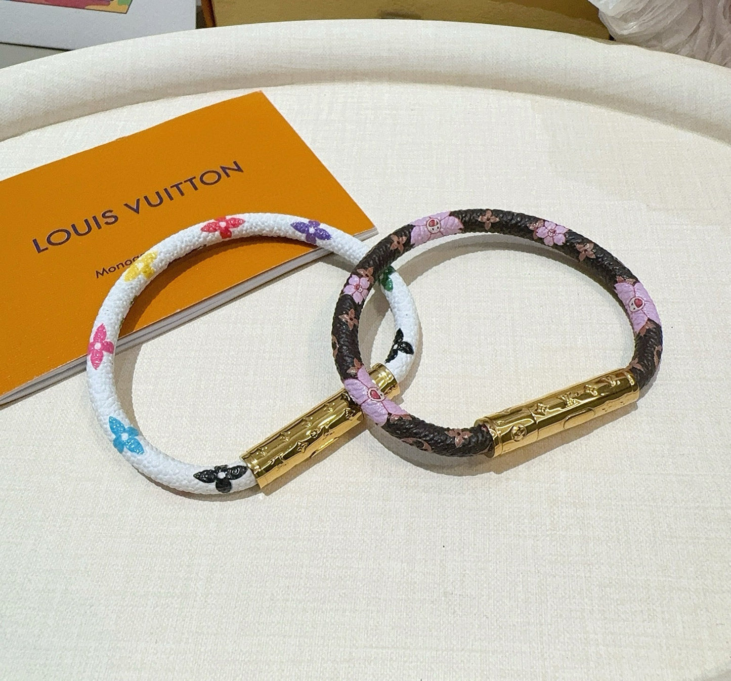 Vintage leather rope bracelet