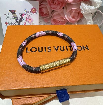 Vintage leather rope bracelet