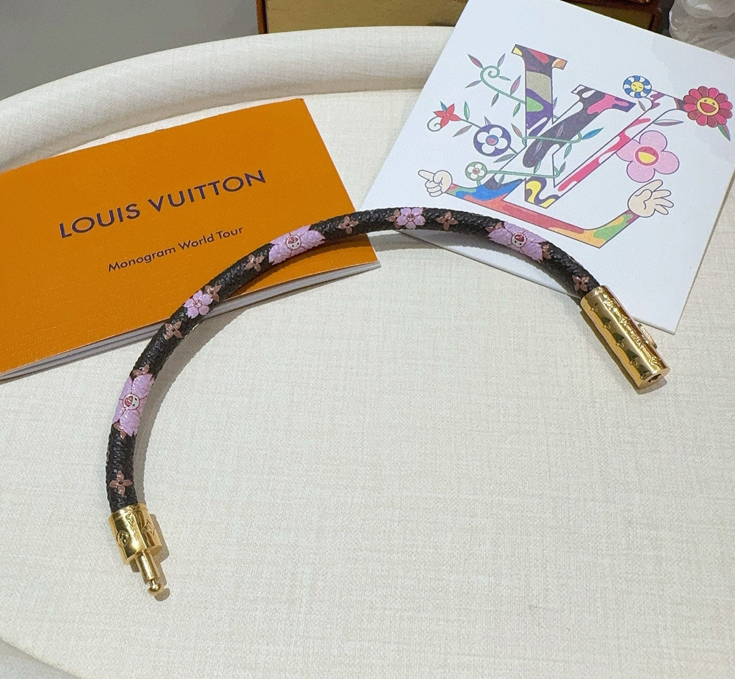 Vintage leather rope bracelet