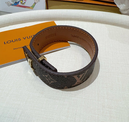Vintage leather rope bracelet