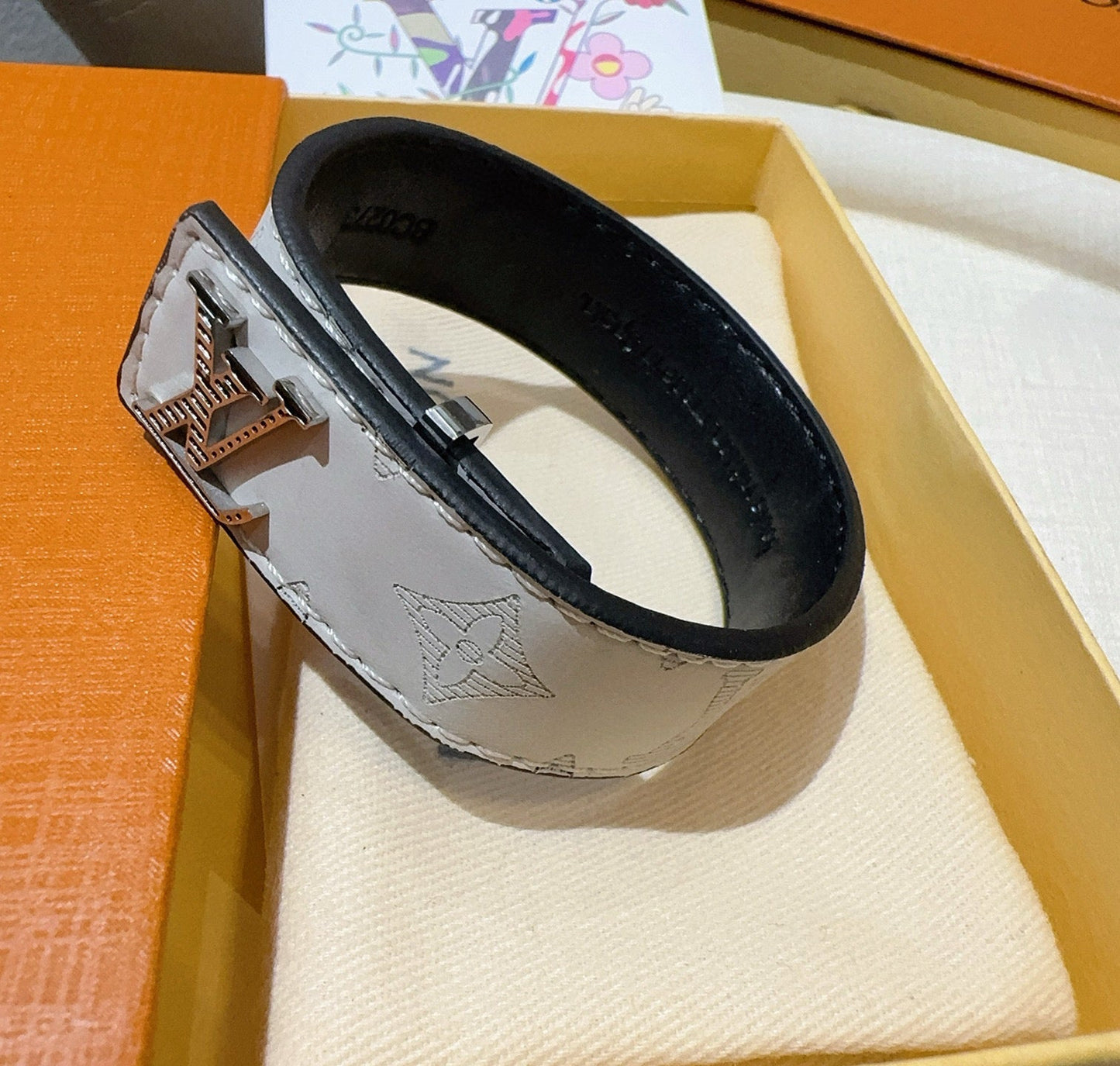 Vintage leather rope bracelet