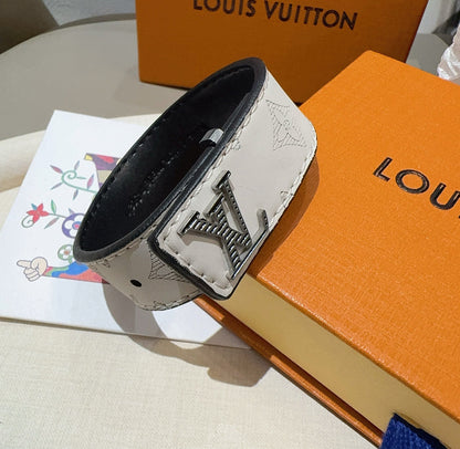 Vintage leather rope bracelet