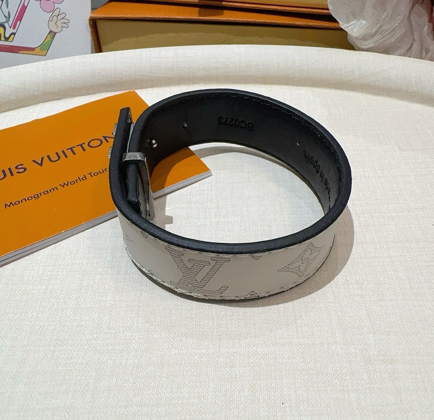 Vintage leather rope bracelet