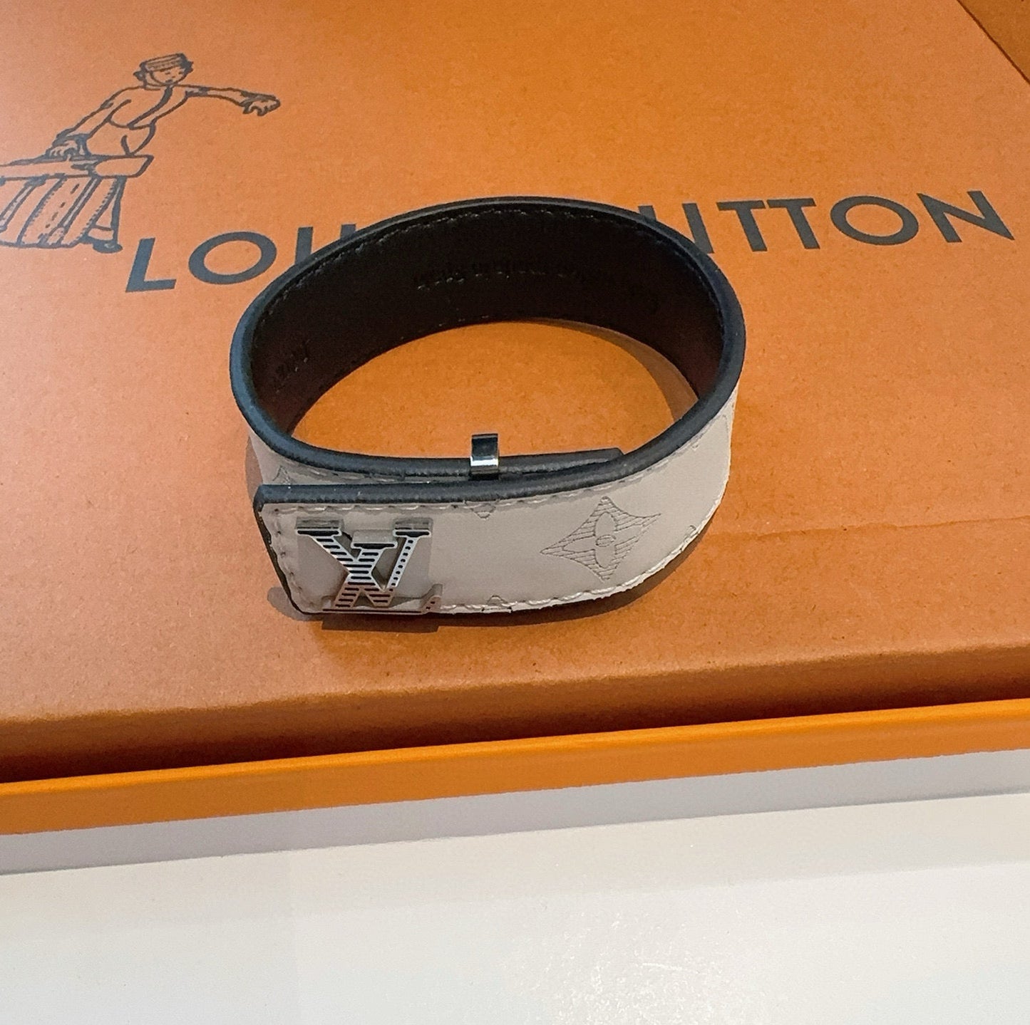 Vintage leather rope bracelet