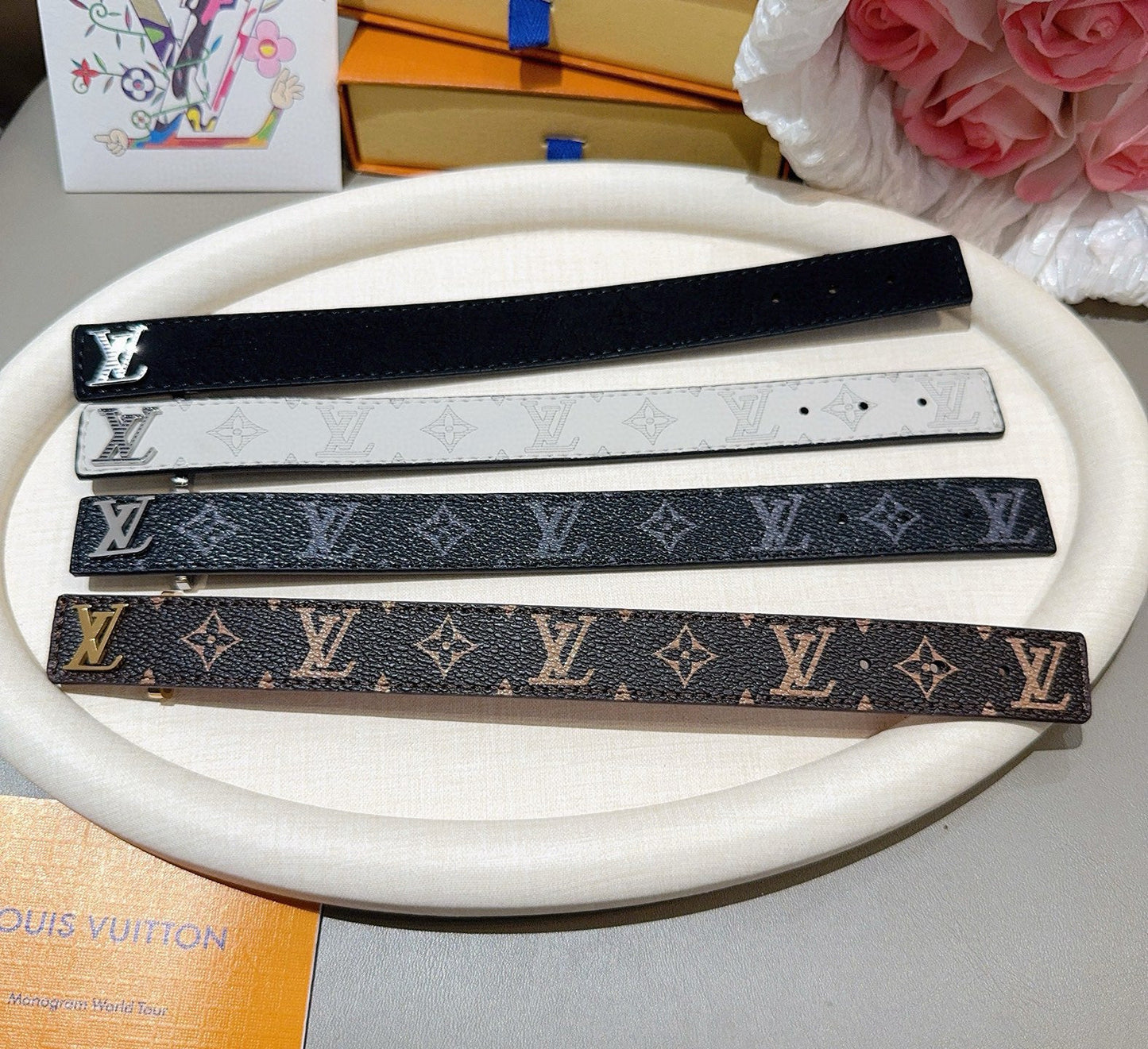 Vintage leather rope bracelet