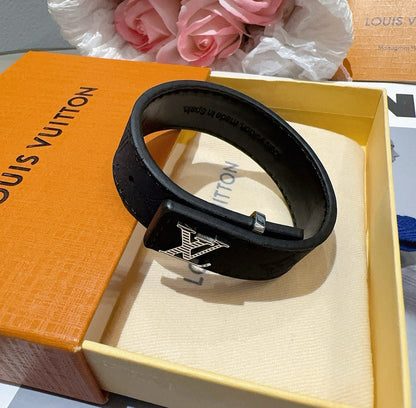 Vintage leather rope bracelet